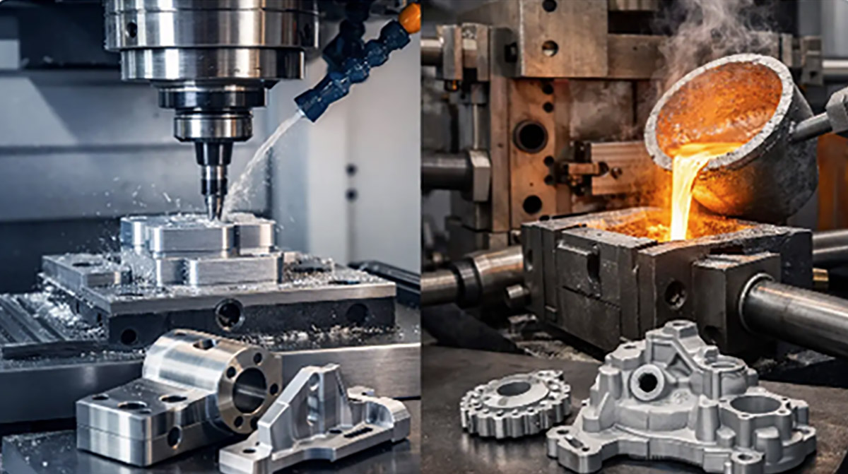 CNC Machining vs Die Casting - How to Choose