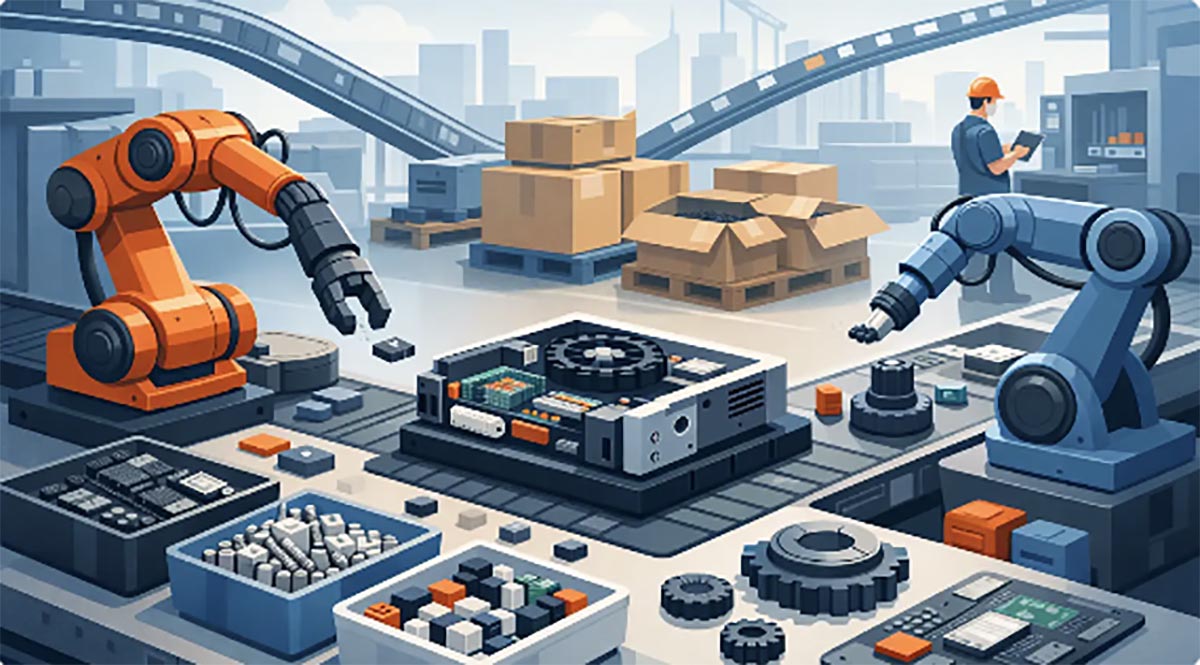 Component Sourcing for Product Assembly That Scales