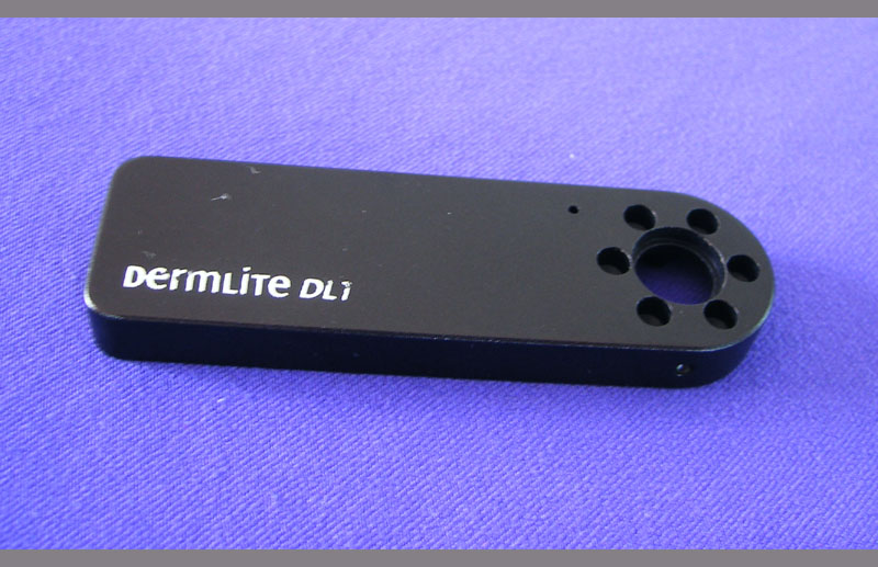 Custom CNC Machined Aluminum Components - Black Matt Anodized with White Silk-Screen Printing