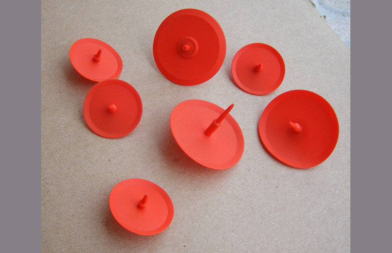 Silicone molding for Valves