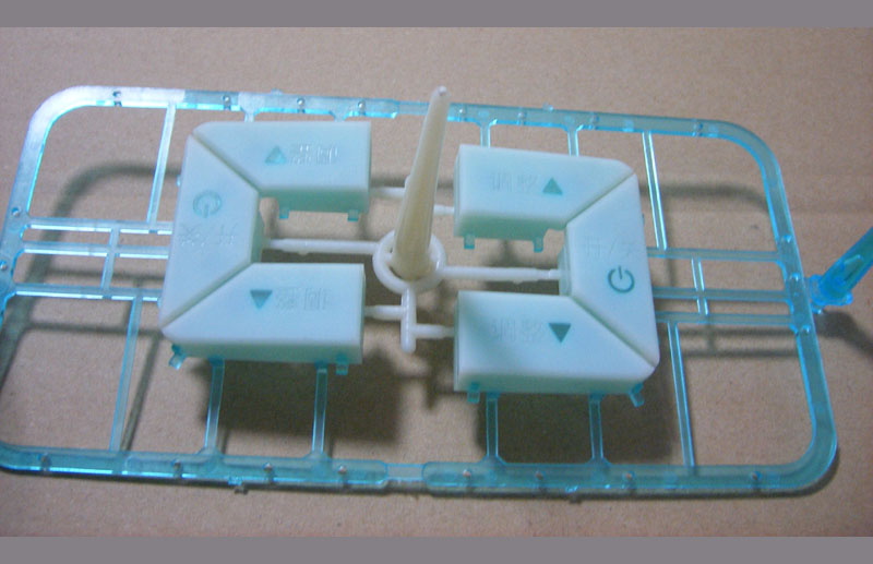 Dual Shot PC Light Guide Injection Molding | Clear & Light-Blocking Two-Shot Optical Part