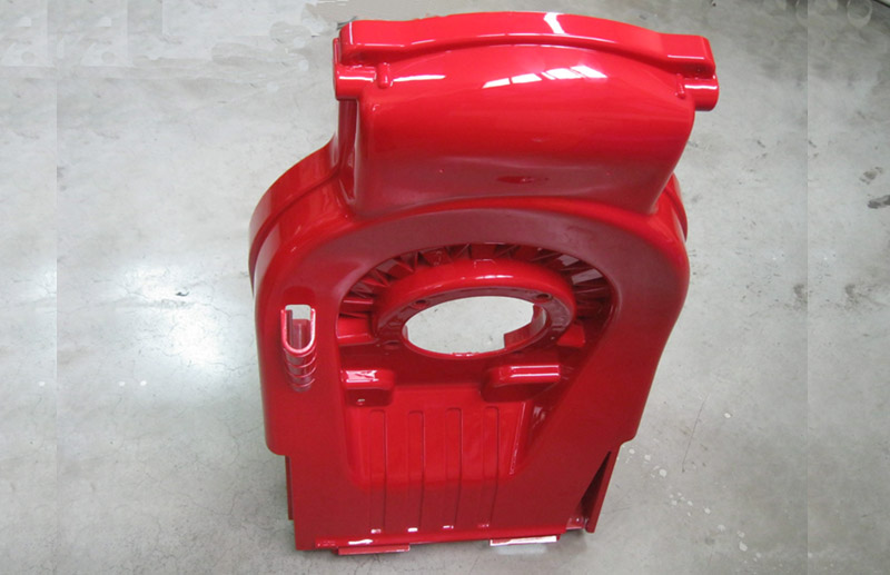 Custom ABS Plastic Housing - Injection Molded, High Polish Finish