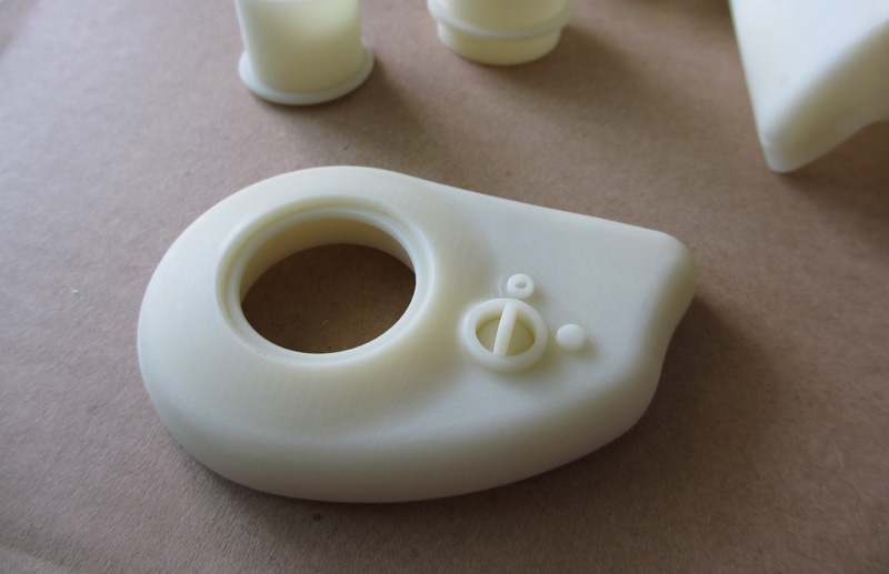Custom CNC Machined ABS Plastic Components - Precision Polished